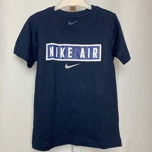 💙5/$15 Nike Boys Navy Blue Nike Air T-Shirt Size 6